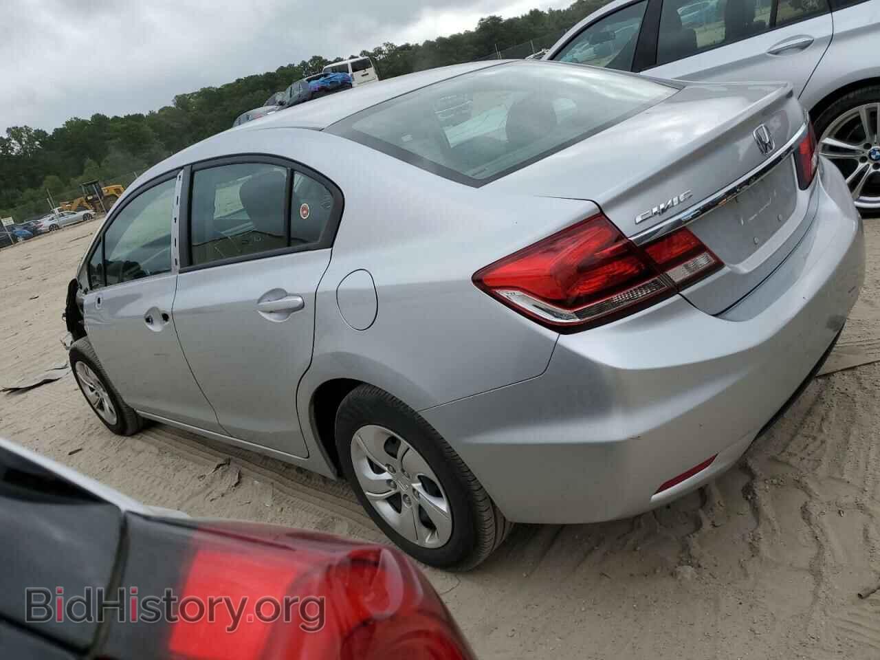 2013 HONDA CIVIC - VIN: 2HGFB2F58DH519724 - Фото 2