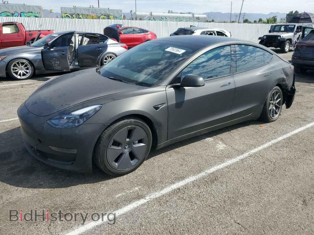 Photo 5YJ3E1EA0NF320370 - TESLA MODEL 3 2022