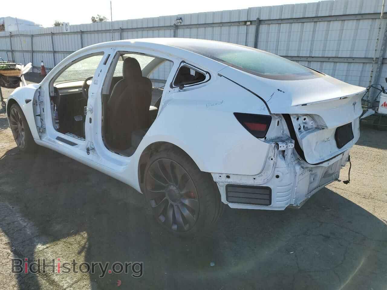 2021 TESLA MODEL 3 - VIN: 5YJ3E1ECXMF082091 - Фото 2