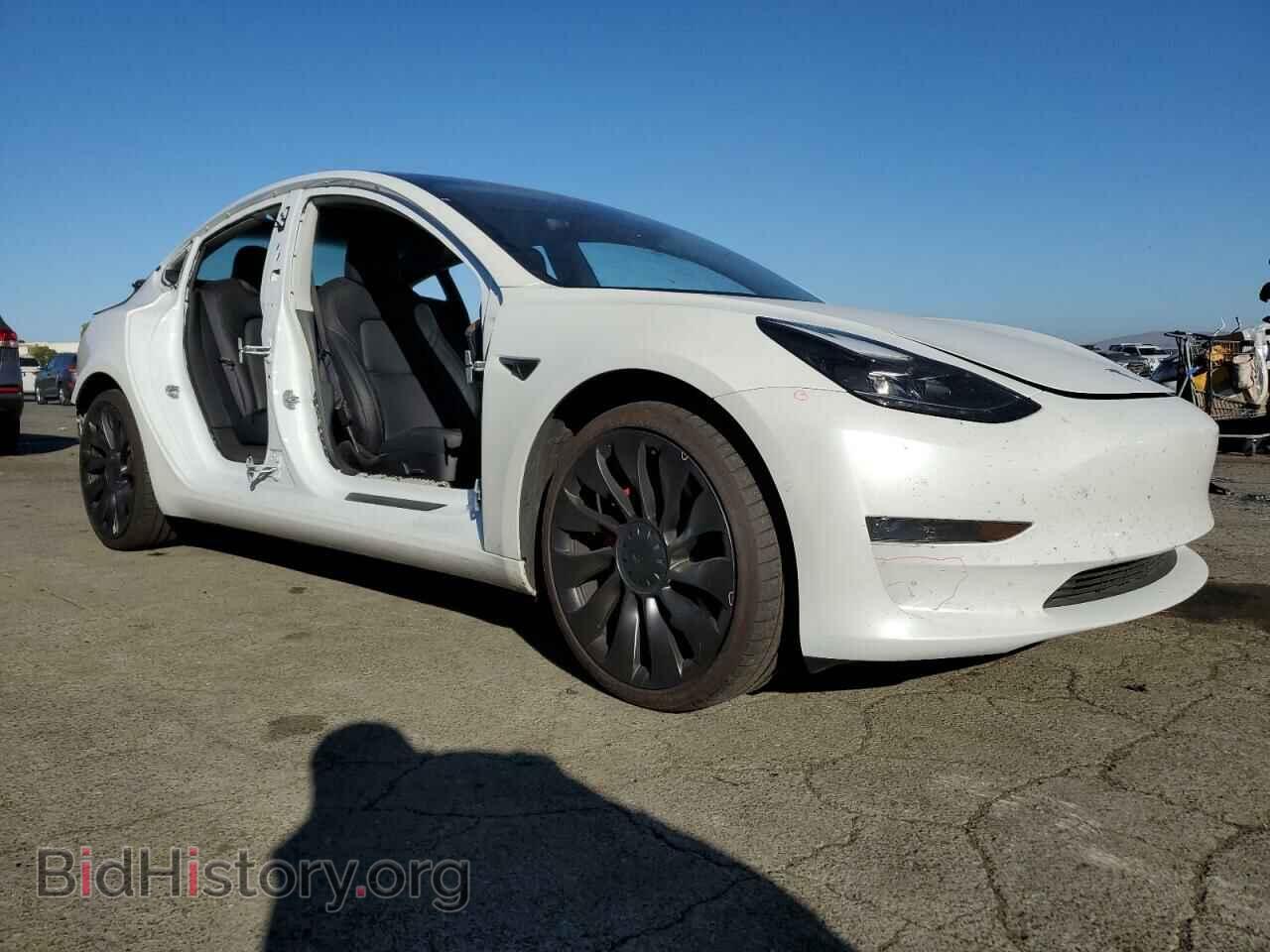 2021 TESLA MODEL 3 - VIN: 5YJ3E1ECXMF082091 - Фото 4