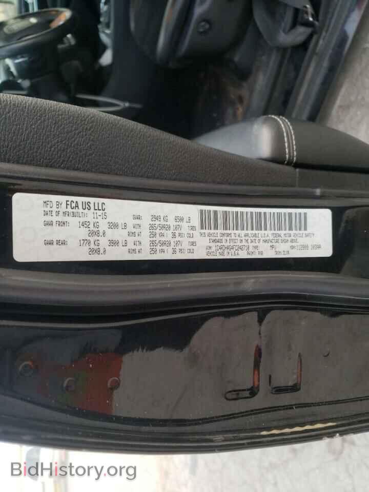 2015 DODGE DURANGO - VIN: 1C4RDHAG4FC242710 - Фото 10