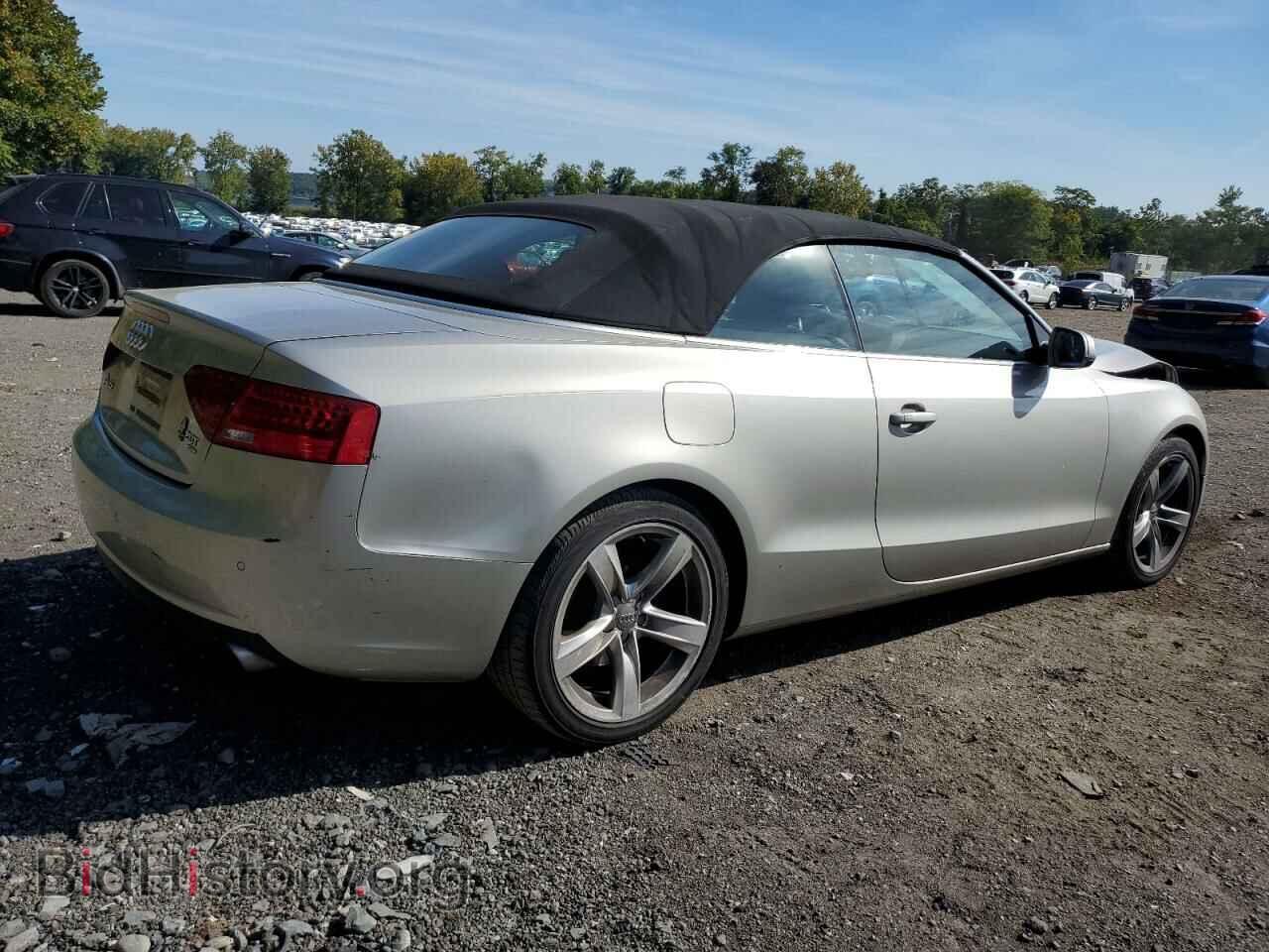 2013 AUDI A5 - VIN: WAULFAFH1DN002361 - Photo 3