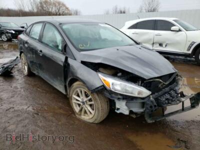 2016 Ford FOCUS Focus SE, gray — VIN 1FADP3F28GL207967, Copart