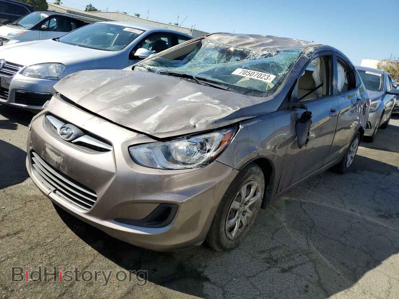 Photo KMHCT4AE4DU570583 - HYUNDAI ACCENT 2013