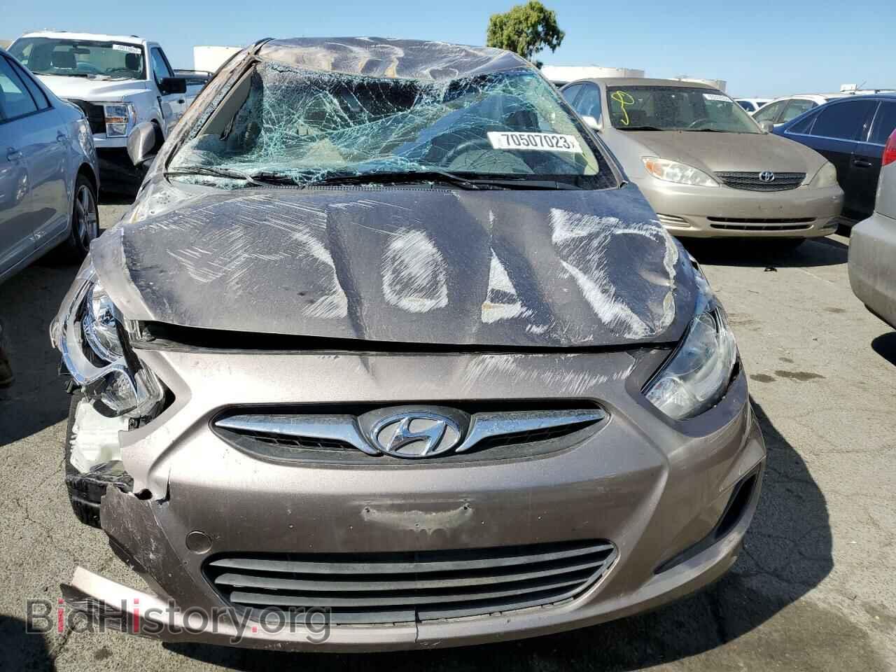 2013 HYUNDAI ACCENT - VIN: KMHCT4AE4DU570583 - Фото 5