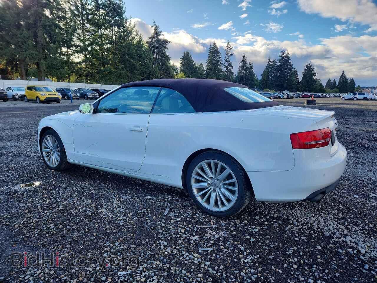 2011 AUDI A5 - VIN: WAUVFAFH1BN001653 - Фото 2