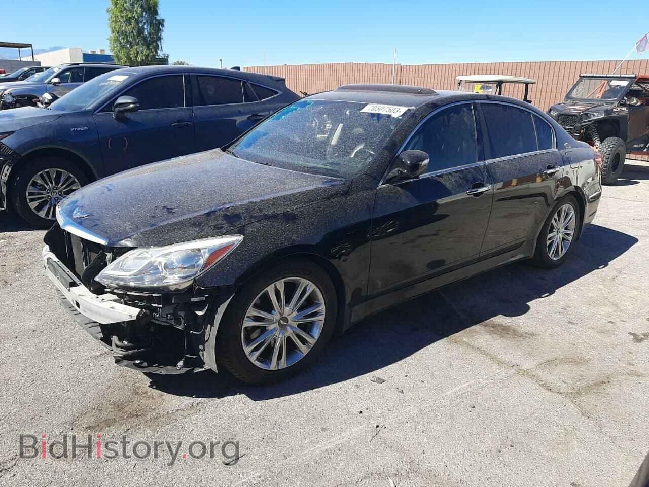 Photo KMHGC4DD4DU237272 - HYUNDAI GENESIS 2013