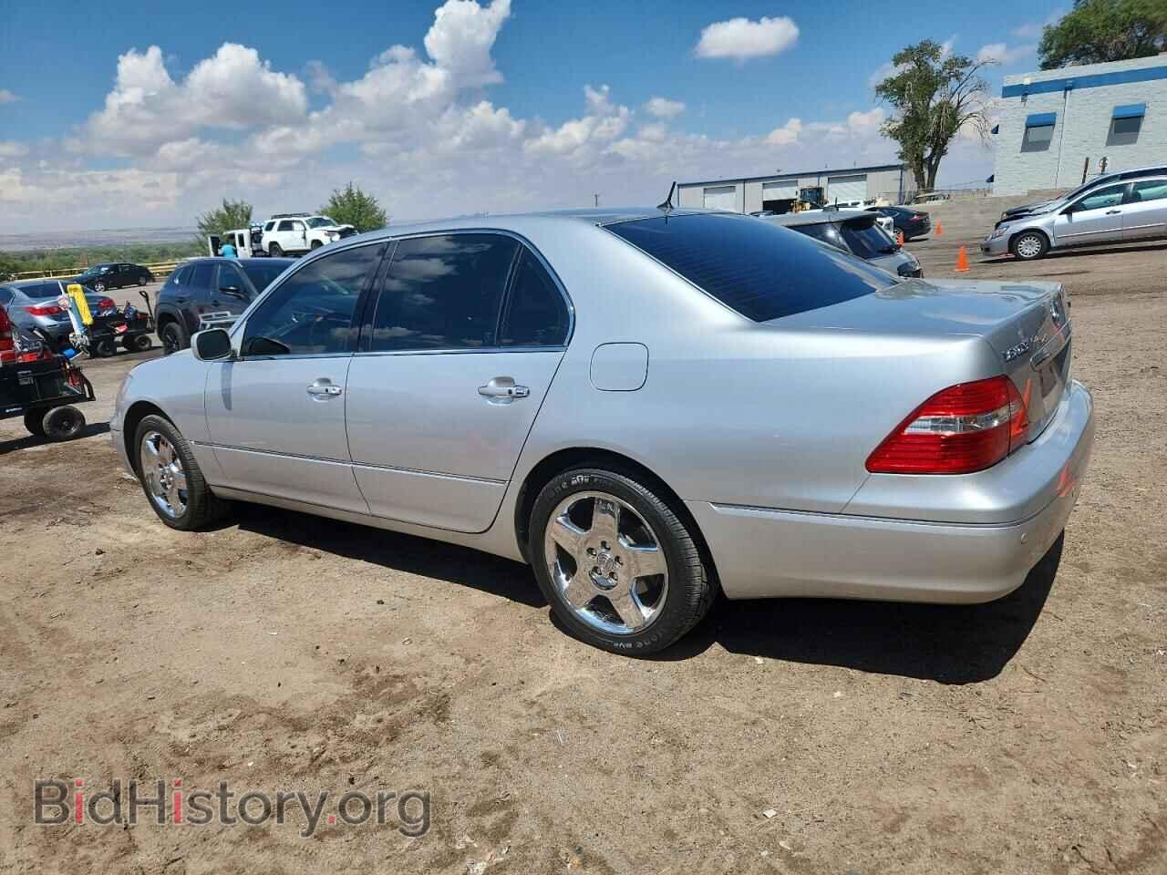 2005 LEXUS LS430 - VIN: JTHBN36F155003778 - Фото 2