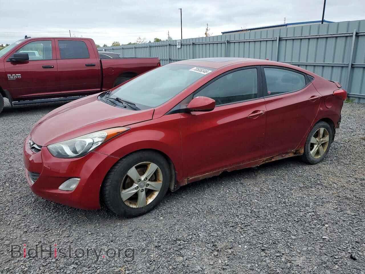 Photo 5NPDH4AE7CH149346 - HYUNDAI ELANTRA 2012