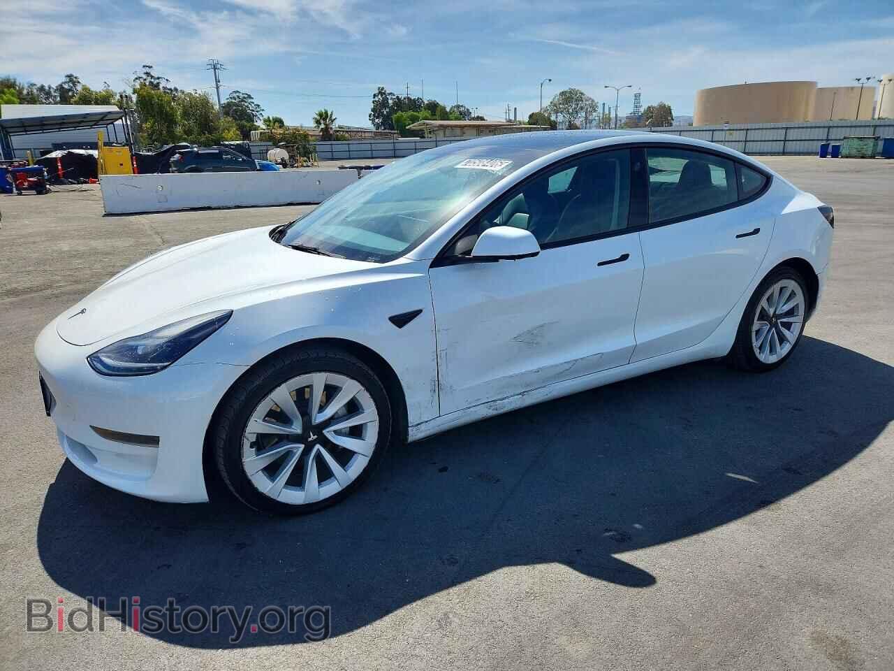 Photo 5YJ3E1EA9NF190525 - TESLA MODEL 3 2022