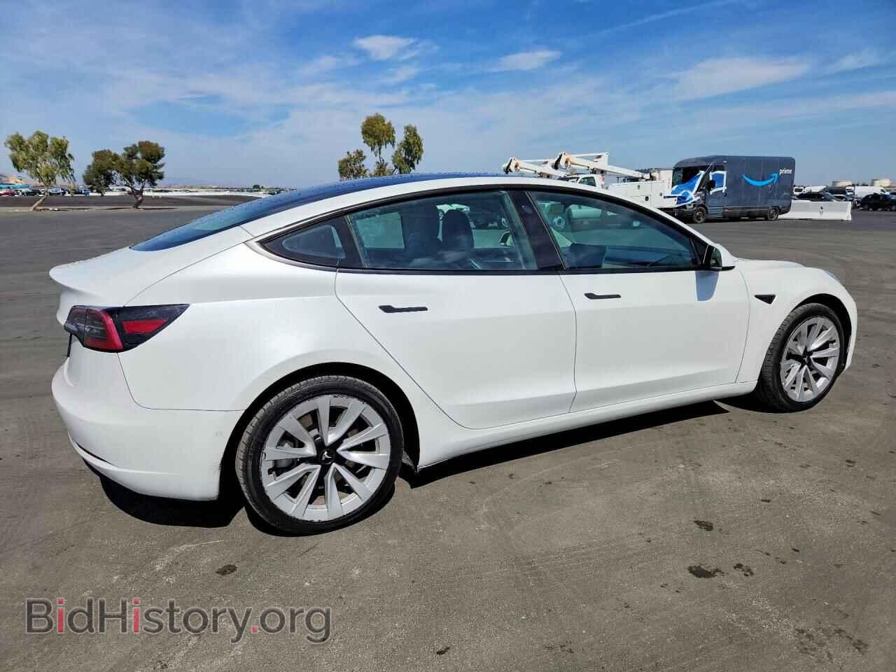 2022 TESLA MODEL 3 - VIN: 5YJ3E1EA9NF190525 - Photo 3