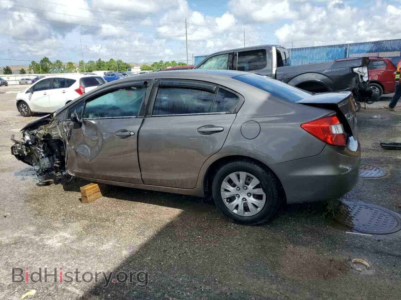 2012 HONDA CIVIC - VIN: 19XFB2F56CE037018 - Фото 2
