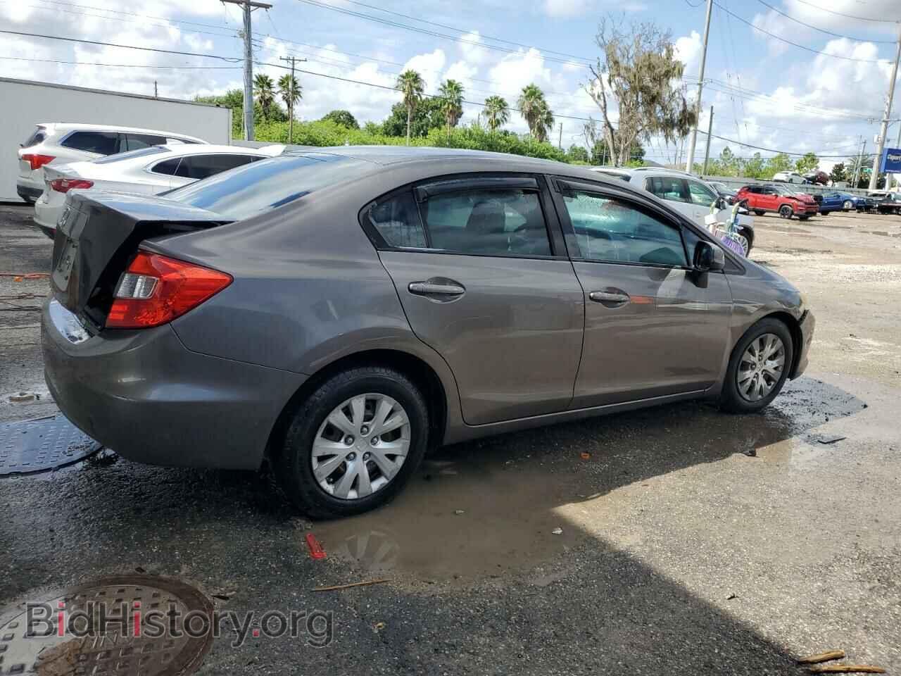 2012 HONDA CIVIC - VIN: 19XFB2F56CE037018 - Фото 3