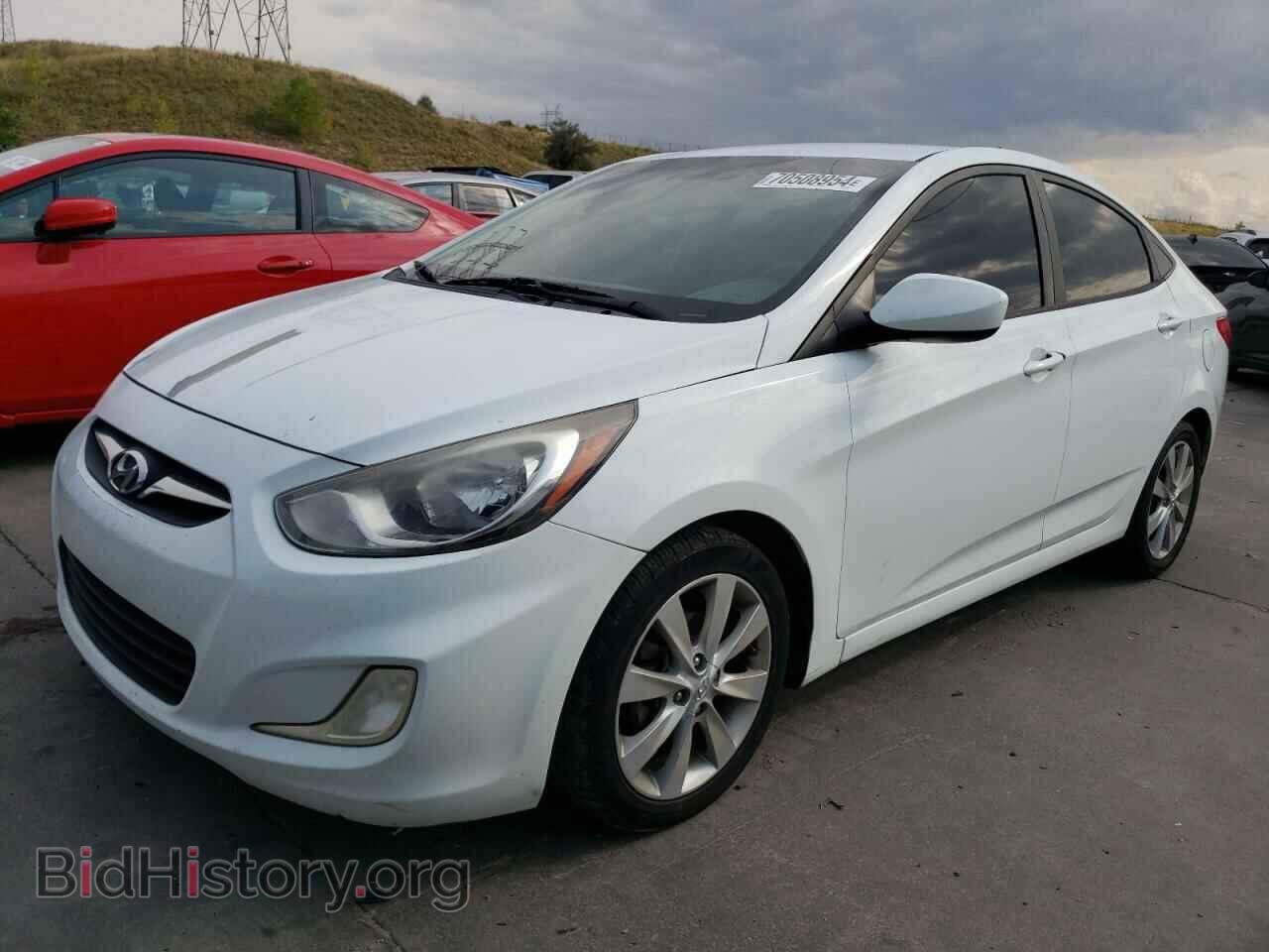 Фотография KMHCU4AE9CU039987 - HYUNDAI ACCENT 2012