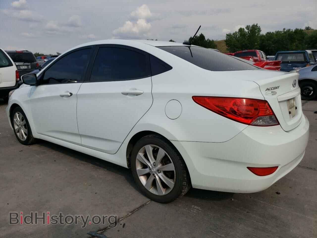 2012 HYUNDAI ACCENT - VIN: KMHCU4AE9CU039987 - Фото 2