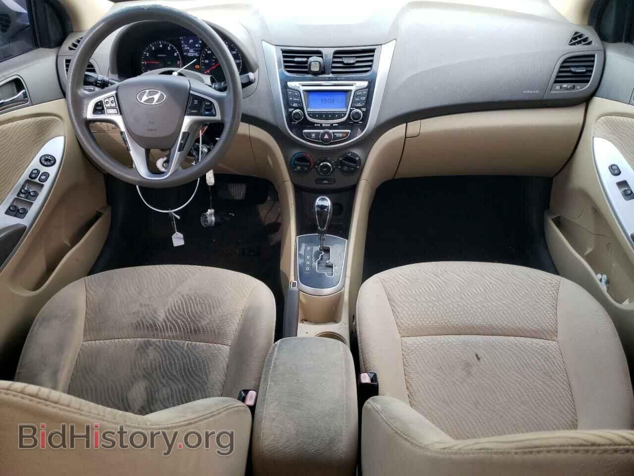 2012 HYUNDAI ACCENT - VIN: KMHCU4AE9CU039987 - Фото 8
