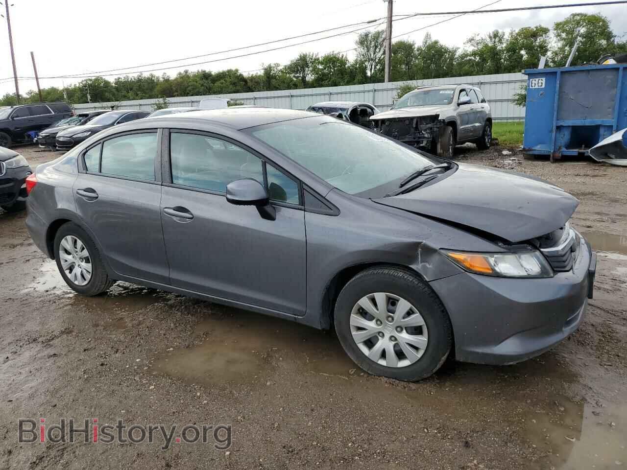 2012 HONDA CIVIC - VIN: 2HGFB2F52CH578217 - Фото 4