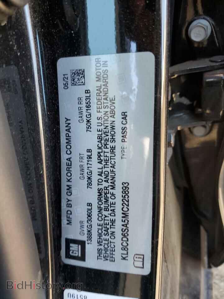 2021 CHEVROLET SPARK - VIN: KL8CD6SA5MC225893 - Фото 12