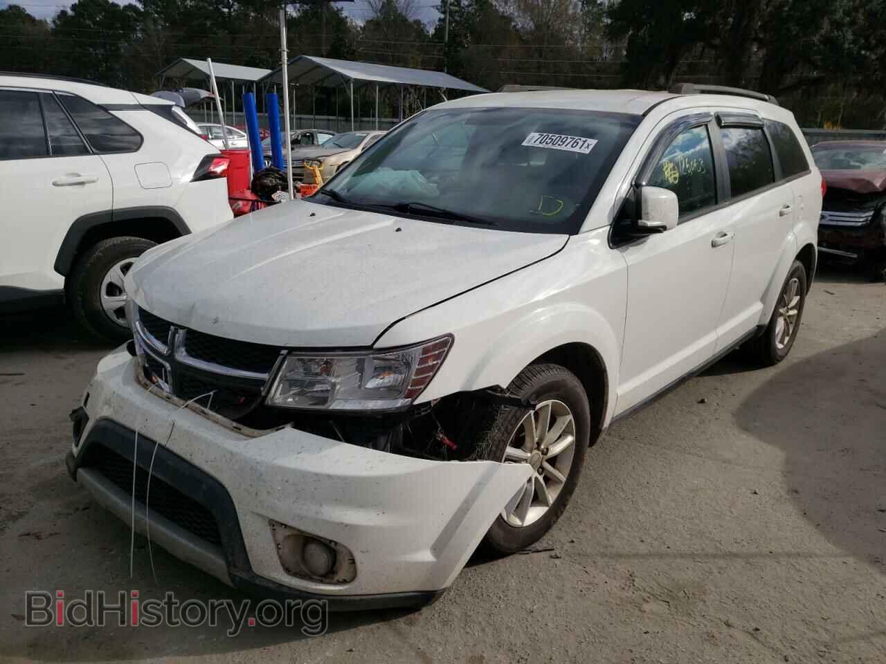 2014 DODGE JOURNEY - VIN: 3C4PDCBBXET218234 - Фото 2