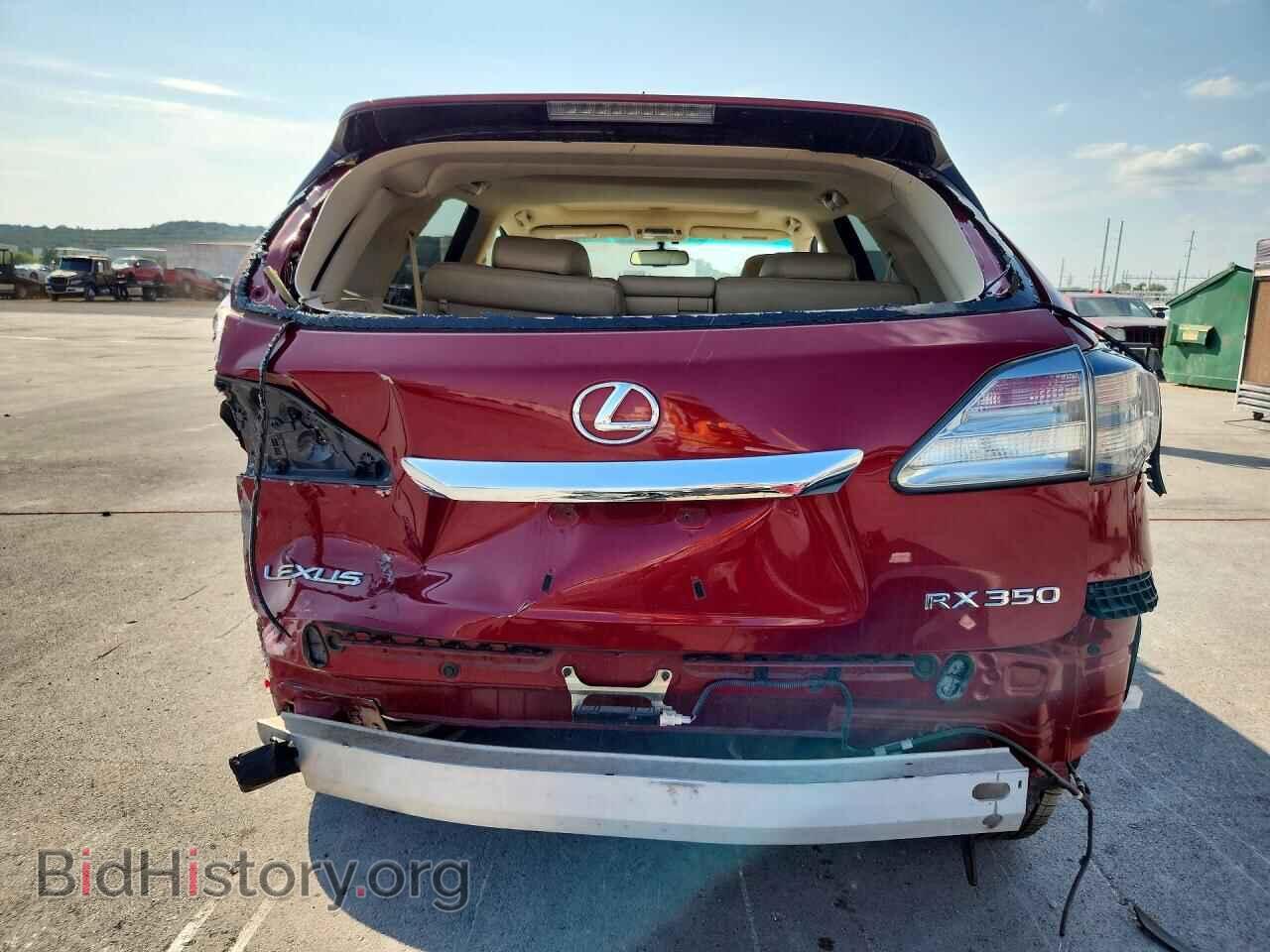2010 LEXUS RX350 - VIN: 2T2BK1BA4AC004831 - Фото 6