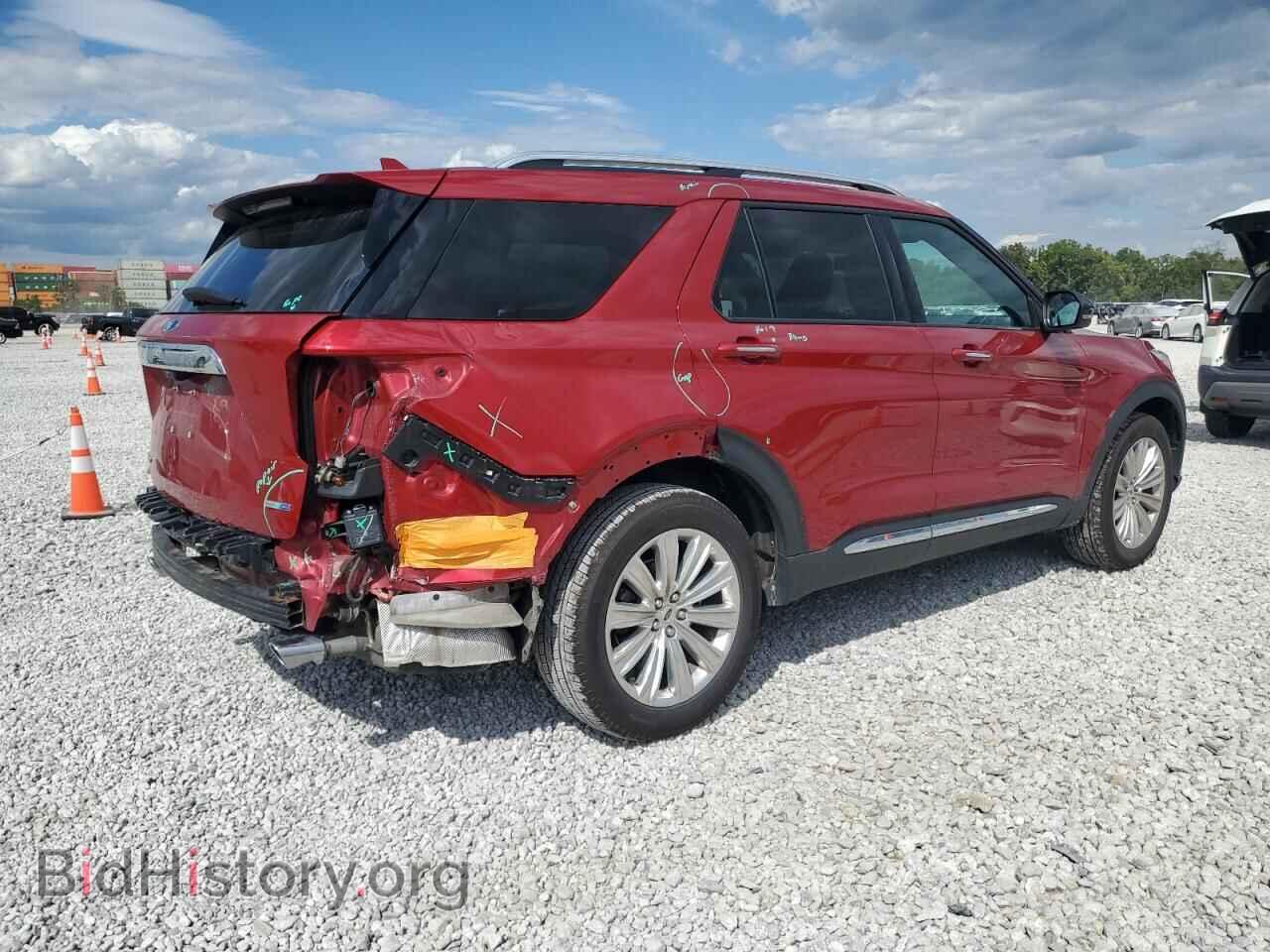 2020 FORD EXPLORER - VIN: 1FMSK8FH4LGA68985 - Фото 3