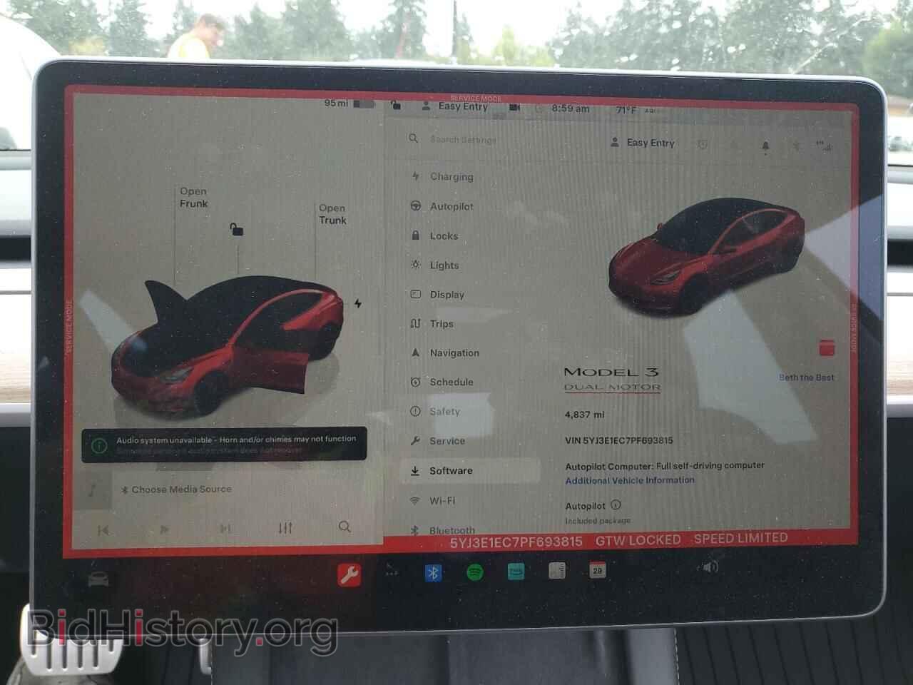 2023 TESLA MODEL 3 - VIN: 5YJ3E1EC7PF693815 - Photo 9