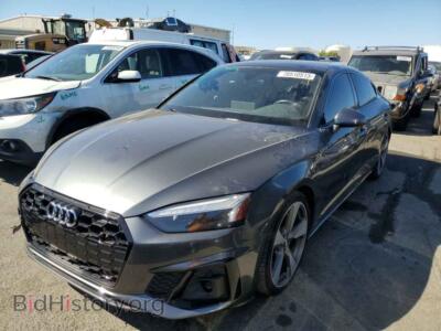 2021 Audi A5 A5 Premium, gray — VIN WAUFACF57MA010419, Copart