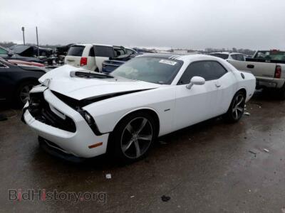 2014 Dodge CHALLENGER, белый — VIN 2C3CDYBT9EH276868, Copart