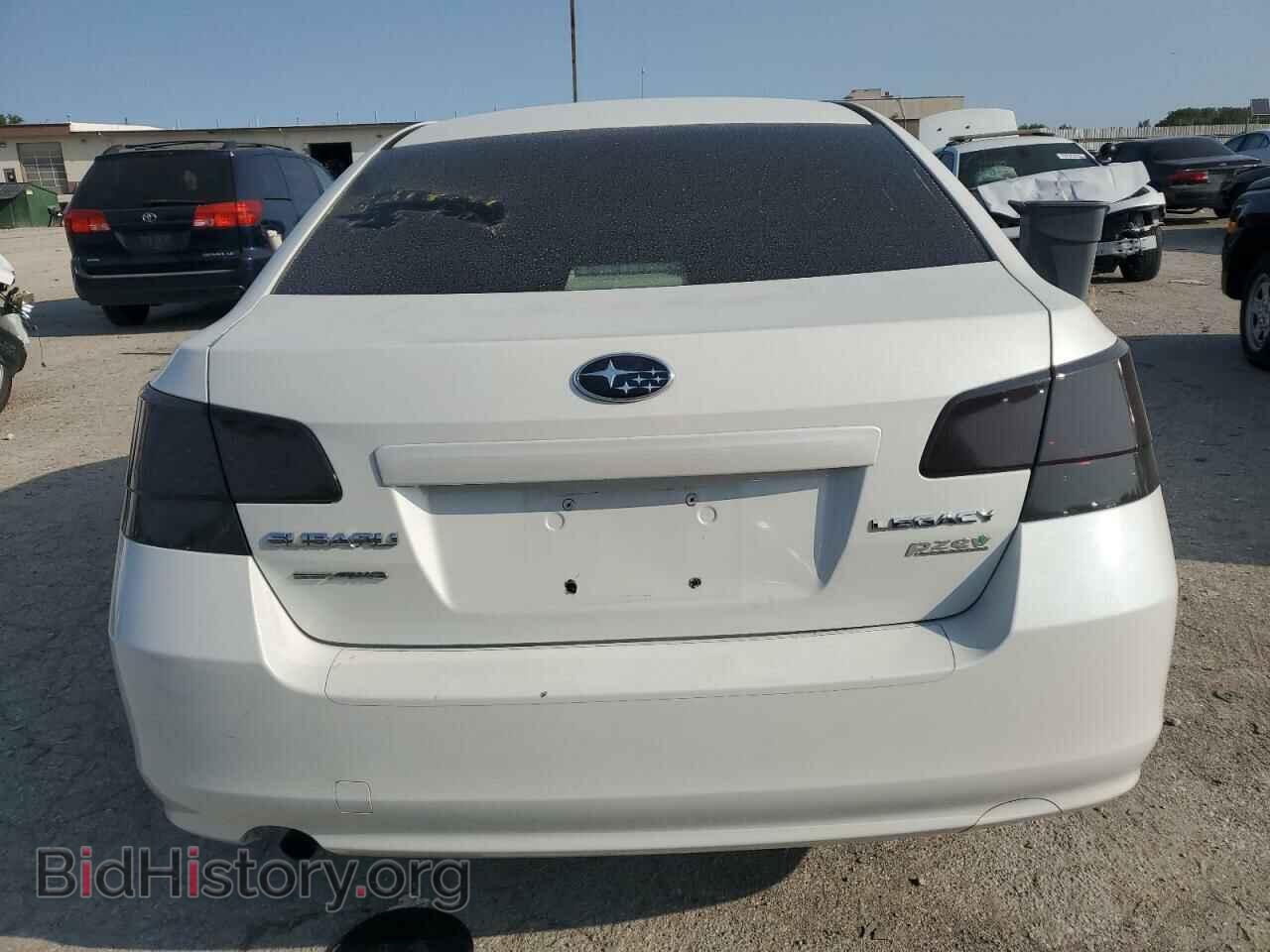 2012 SUBARU LEGACY - VIN: 4S3BMBA60C3036723 - Фото 6