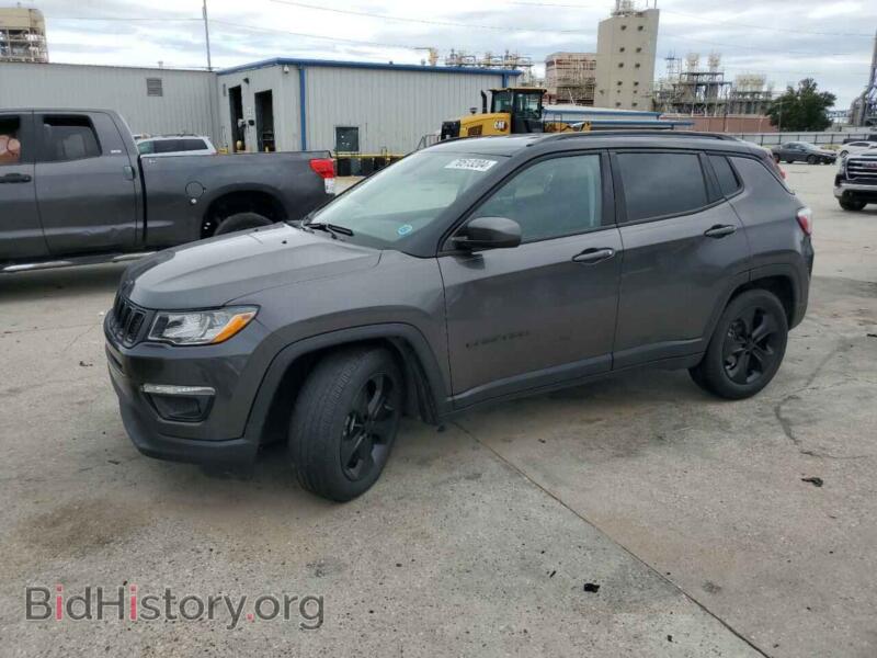 2021 Jeep COMPASS Latitude (VIN 3C4NJCBB4MT563600) — фото 1 из 13, Copart, повреждение: передняя часть