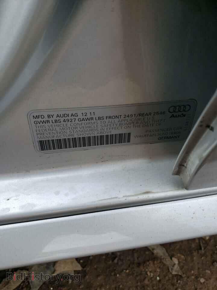 2012 AUDI A4 - VIN: WAUFFAFL3CN018805 - Фото 13