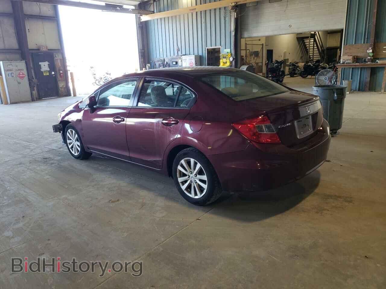 2012 HONDA CIVIC - VIN: 2HGFB2F87CH600934 - Фото 2