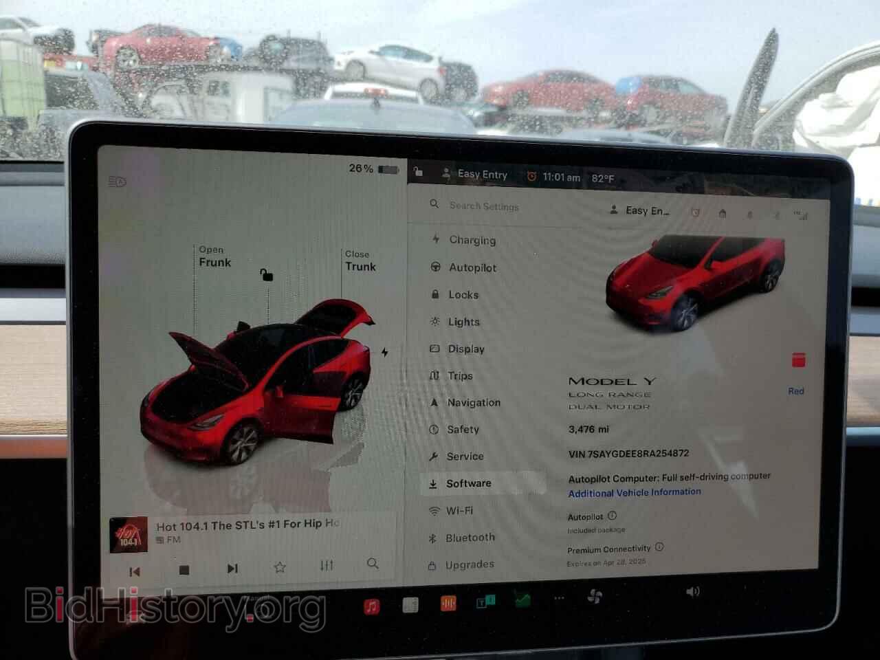 2024 TESLA MODEL Y - VIN: 7SAYGDEE8RA254872 - Фото 9