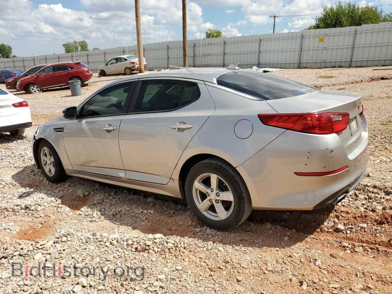 2015 KIA OPTIMA - VIN: KNAGM4A70F5570109 - Фото 2