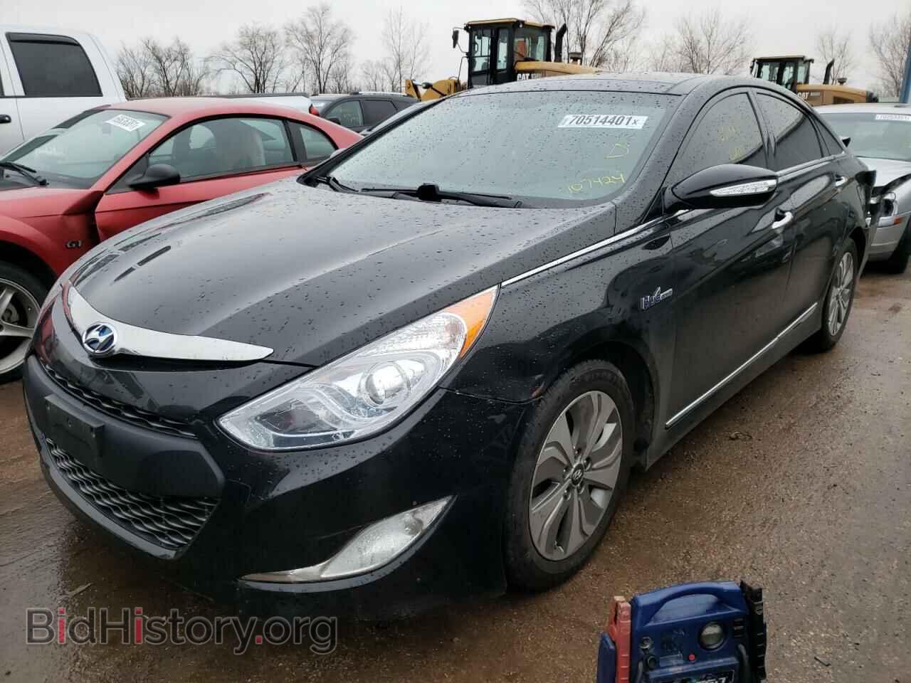 2014 HYUNDAI SONATA - VIN: KMHEC4A40EA107424 - Фото 2