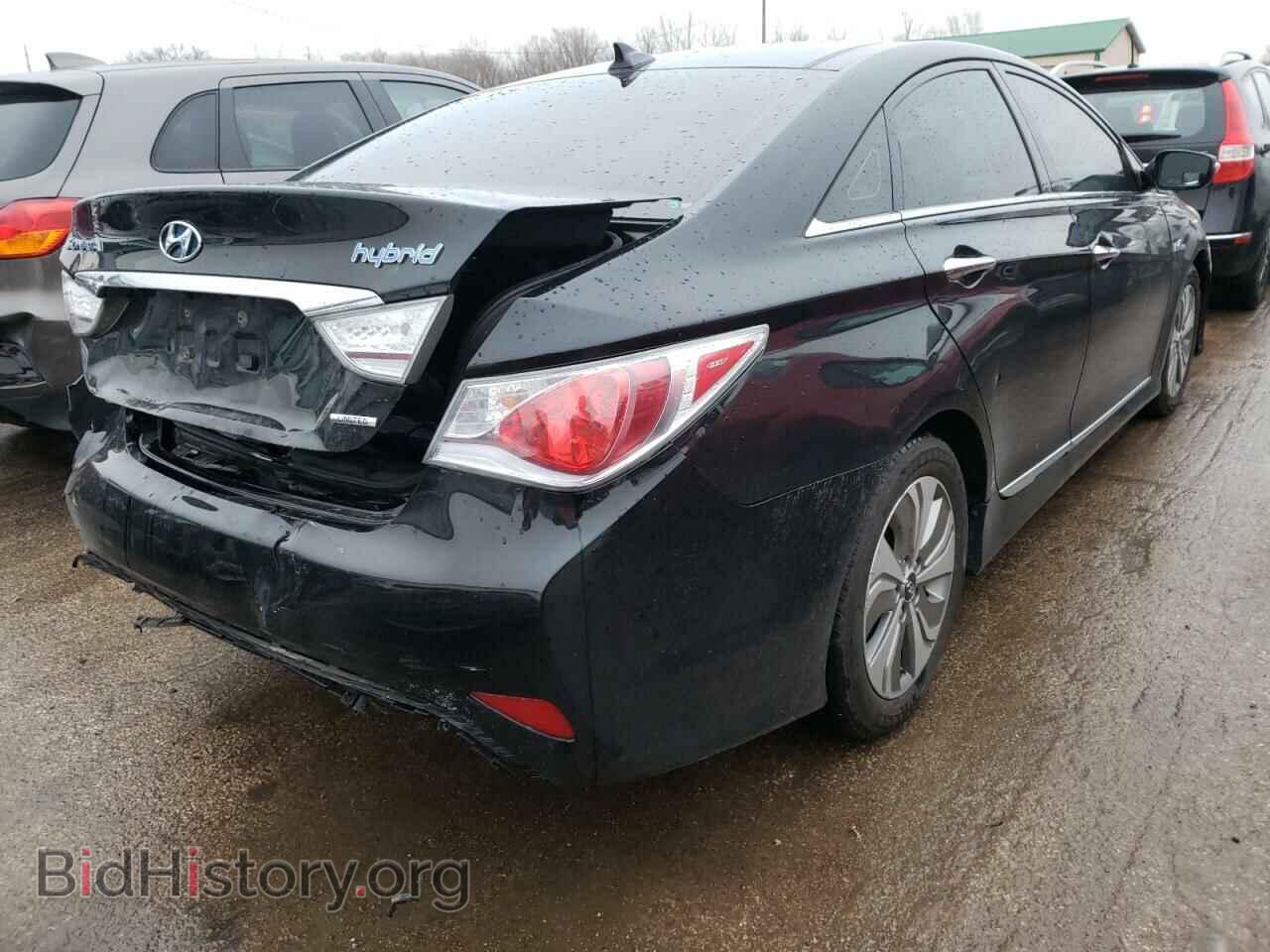 2014 HYUNDAI SONATA - VIN: KMHEC4A40EA107424 - Фото 4