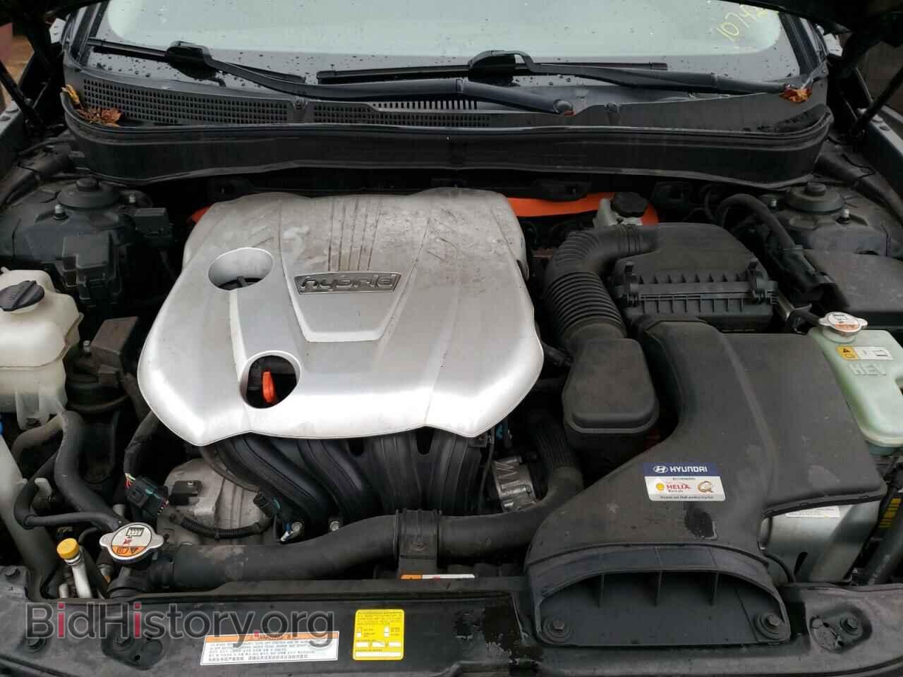 2014 HYUNDAI SONATA - VIN: KMHEC4A40EA107424 - Фото 7