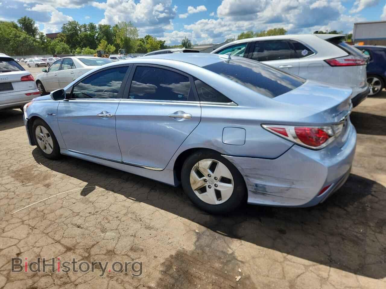 2012 HYUNDAI SONATA - VIN: KMHEC4A43CA042212 - Фото 2