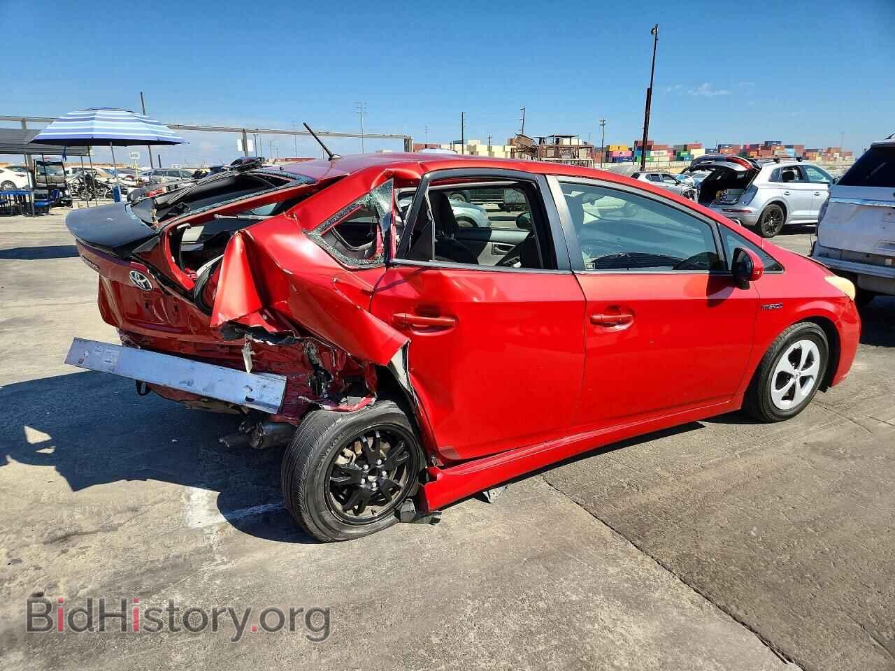 2014 TOYOTA PRIUS - VIN: JTDKN3DU8E1738736 - Photo 3