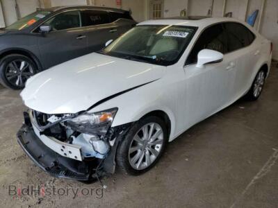 2015 Lexus IS IS 250, белый — VIN JTHBF1D27F5050767, Copart