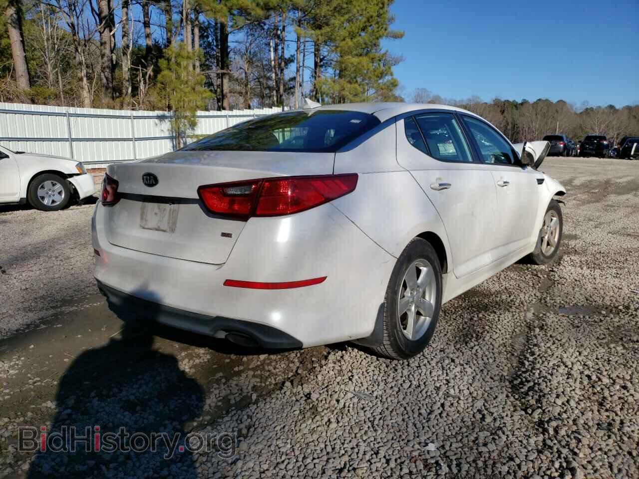 2015 KIA OPTIMA - VIN: KNAGM4A73F5551666 - Фото 4