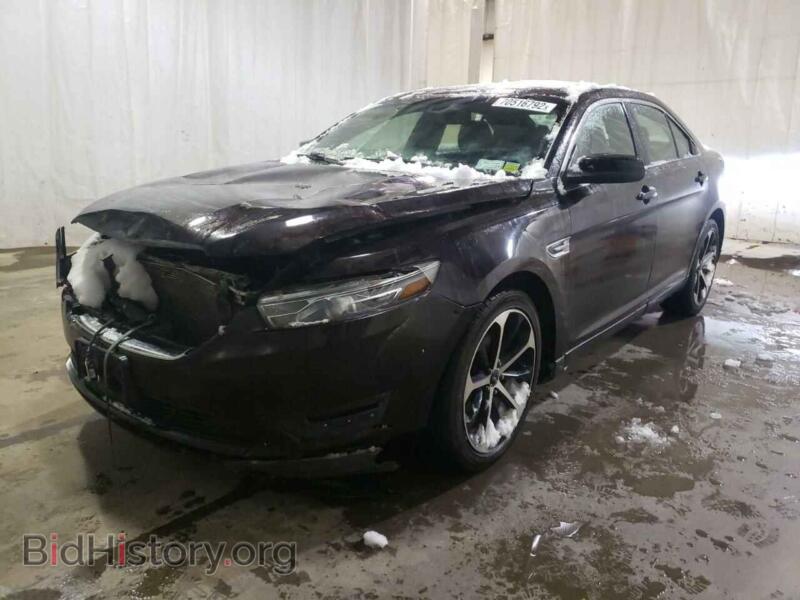 2014 Ford TAURUS Taurus SEL (VIN 1FAHP2E81EG102128) — фото 1 из 12, Copart, повреждение: передняя часть
