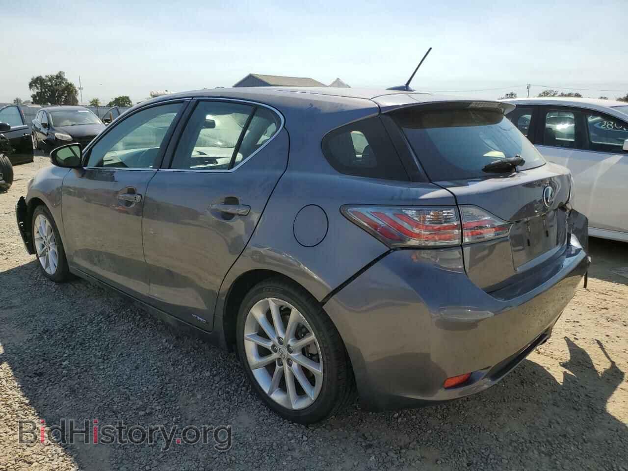2012 LEXUS CT 200 - VIN: JTHKD5BH8C2079633 - Фото 2