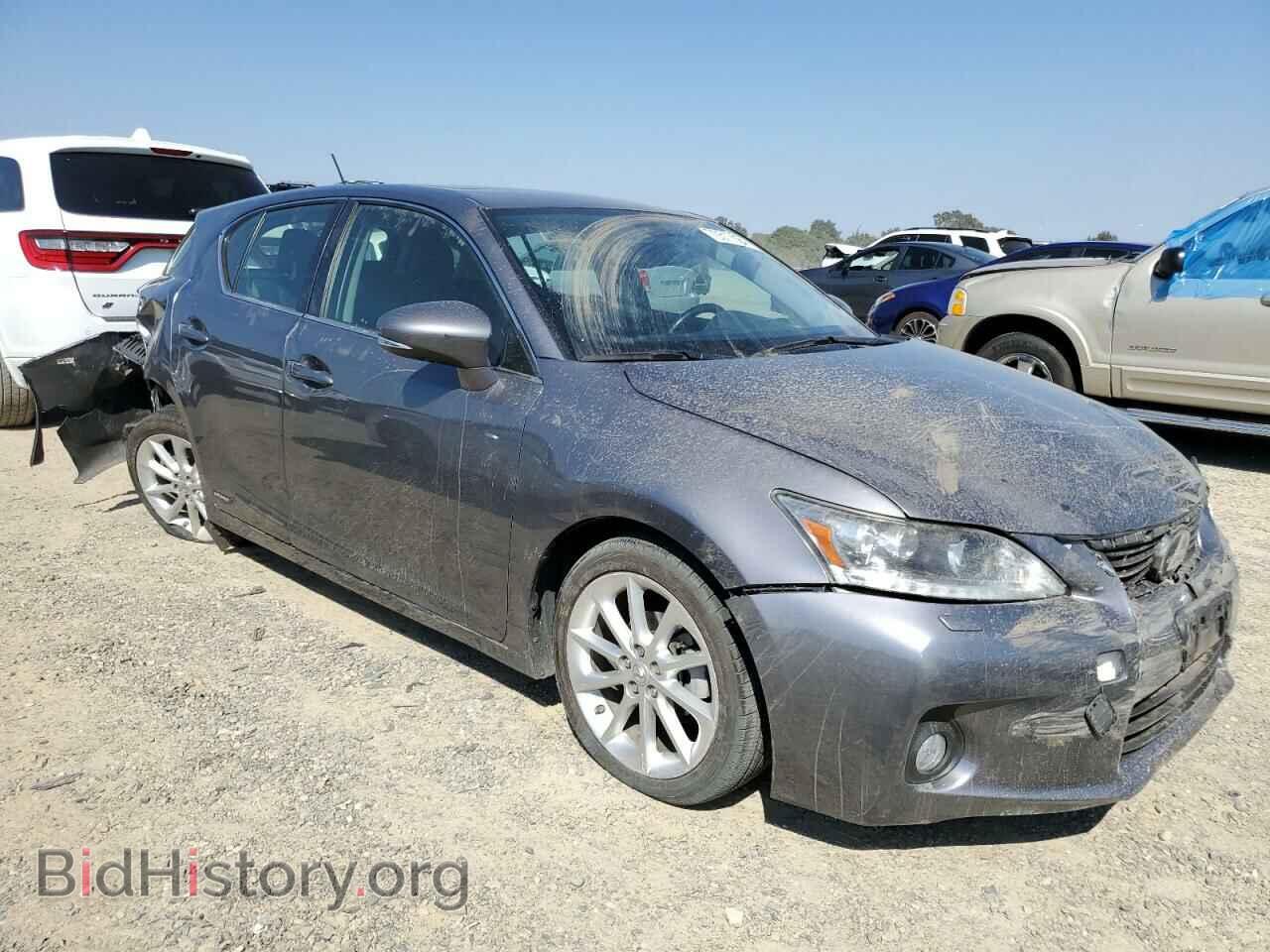 2012 LEXUS CT 200 - VIN: JTHKD5BH8C2079633 - Фото 4