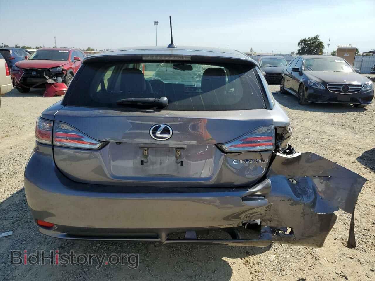 2012 LEXUS CT 200 - VIN: JTHKD5BH8C2079633 - Фото 6