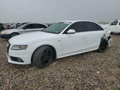2011 Audi A4 A4 PRESTIG, белый — VIN WAUKFBFL6BN017036, Copart
