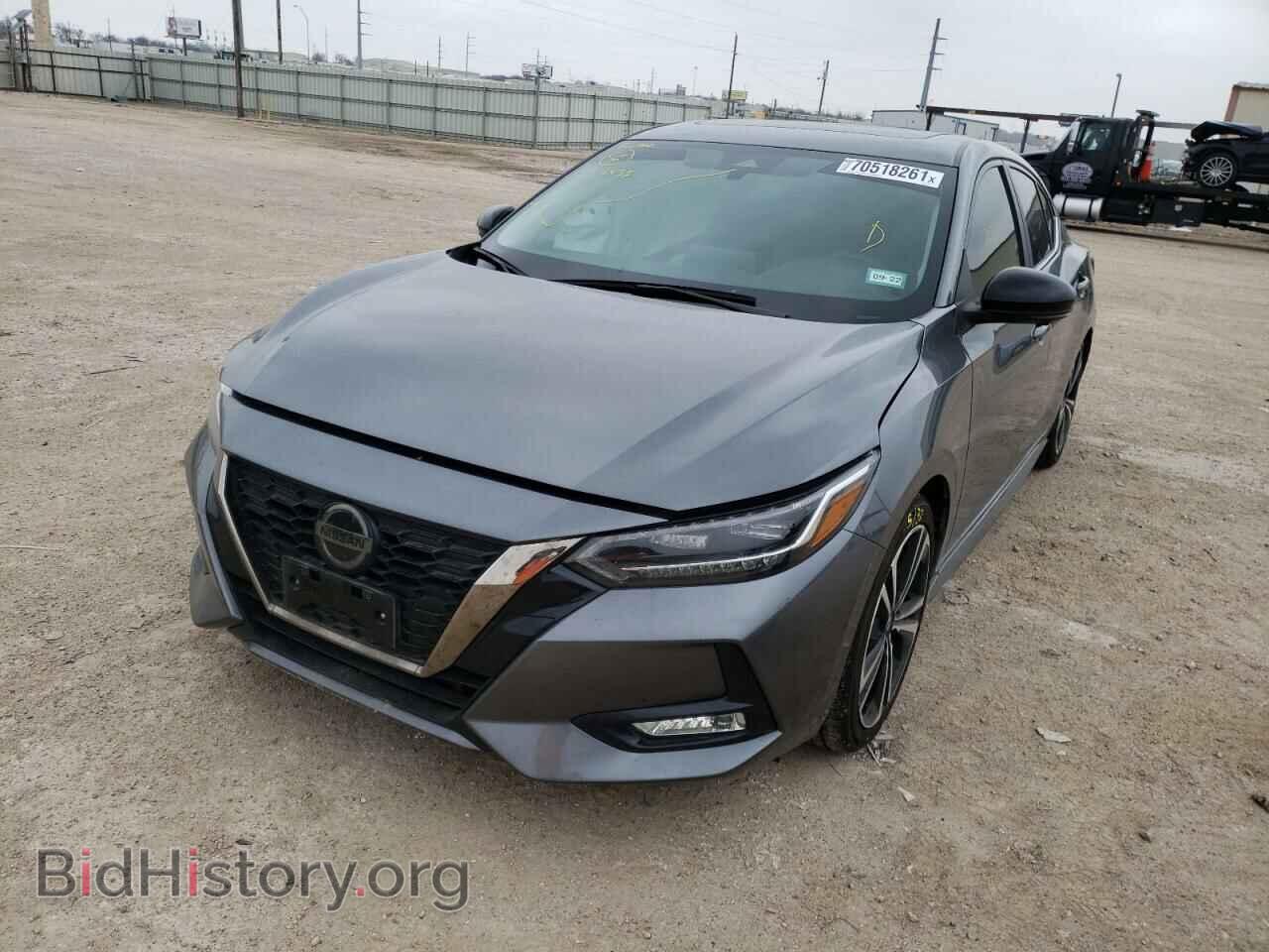 2020 NISSAN SENTRA - VIN: 3N1AB8DVXLY273933 - Фото 2
