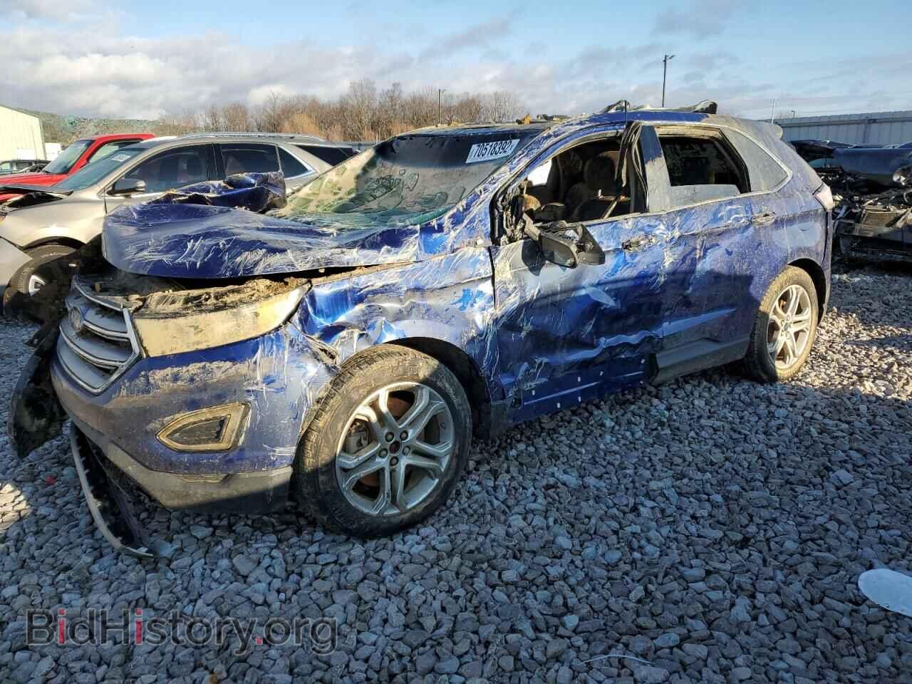 Photo 2FMTK4K98FBC10584 - FORD EDGE 2015