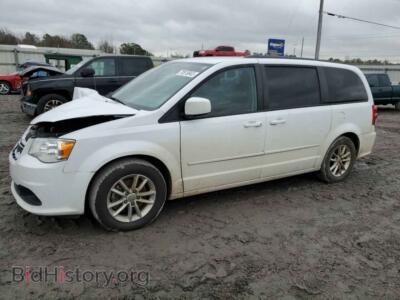 2016 Dodge CARAVAN Grand Cara, белый — VIN 2C4RDGCG9GR396054, Copart