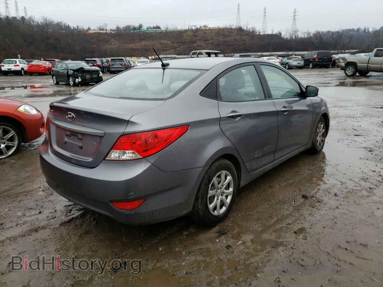 2013 HYUNDAI ACCENT - VIN: KMHCT4AE8DU556766 - Фото 4